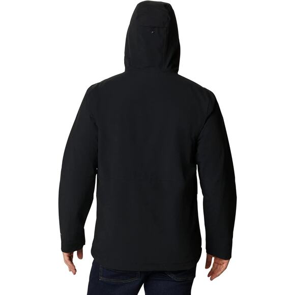 NWT Columbia Men's Firwood Jacket Black-Size XLT - Picture 3 of 6